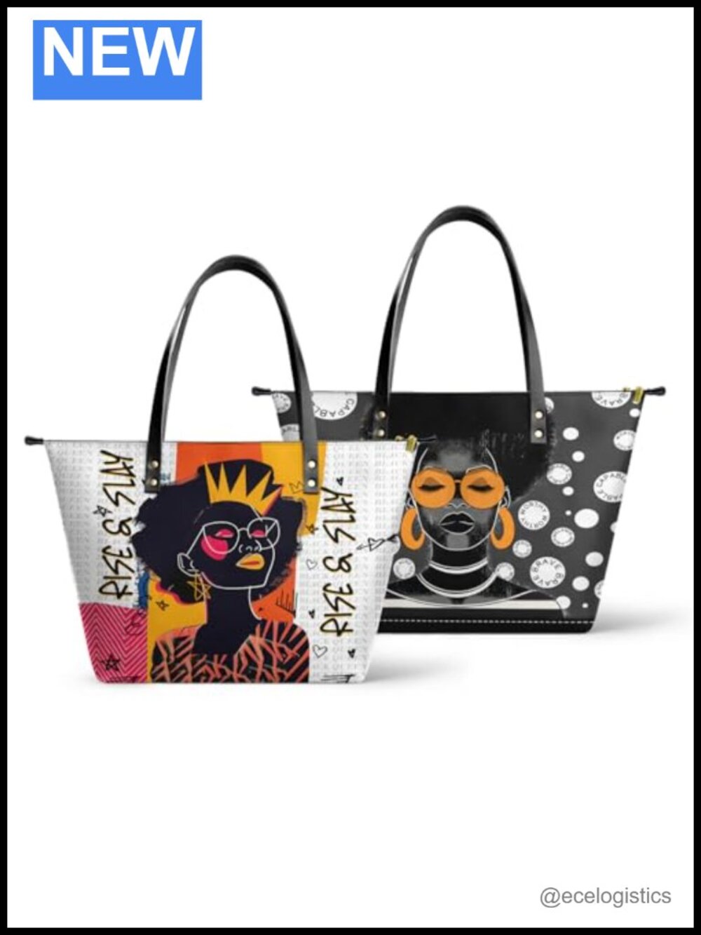 2-Piece Vegan Leather Tote Set for Women, Laptop Bag